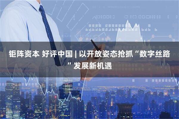 钜阵资本 好评中国 | 以开放姿态抢抓“数字丝路”发展新机遇