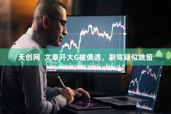 天创网  文章开大G被偶遇，副驾疑似姚笛