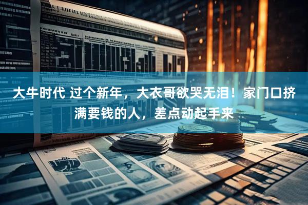 大牛时代 过个新年，大衣哥欲哭无泪！家门口挤满要钱的人，差点动起手来